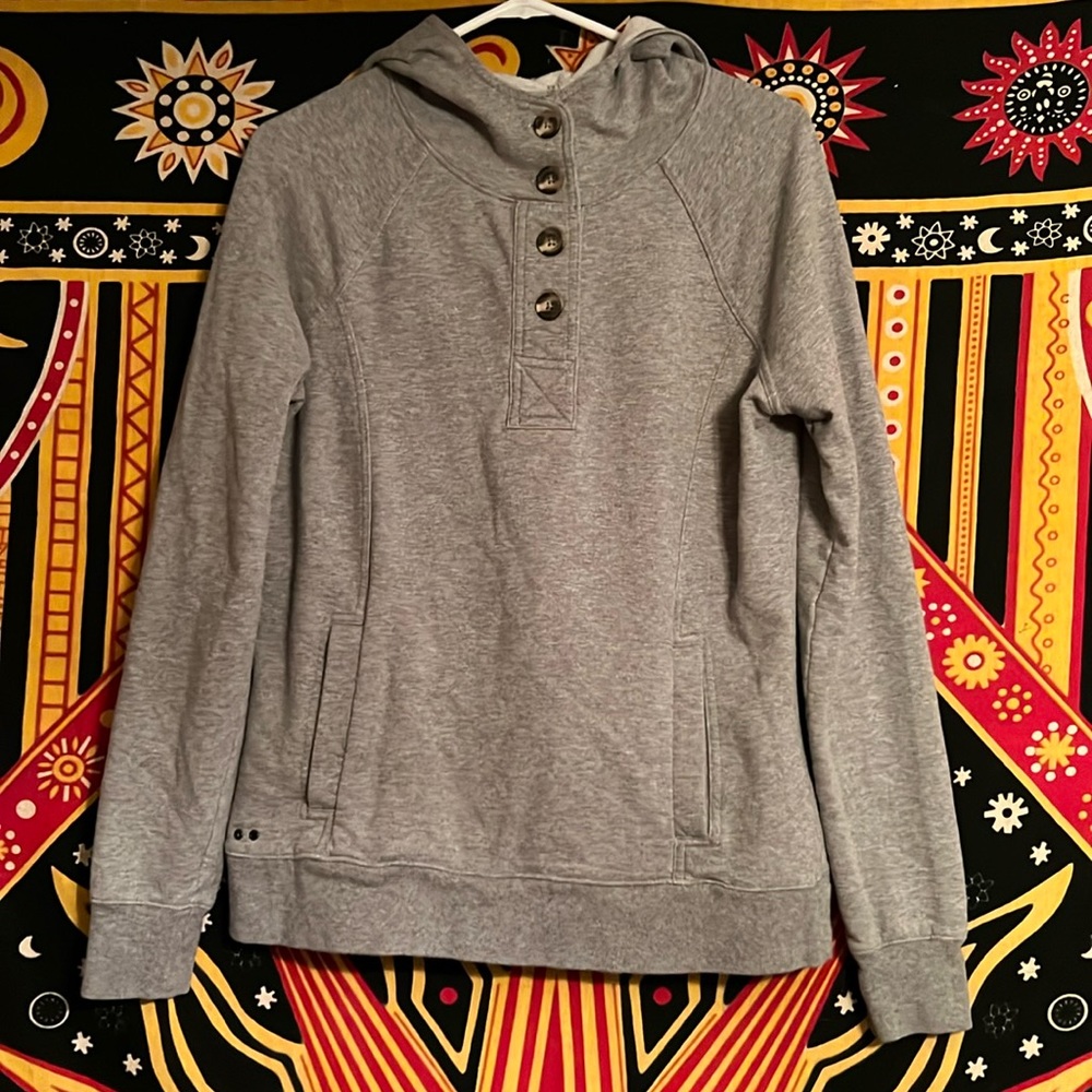 CONVERSE HOODED BUTTON UP